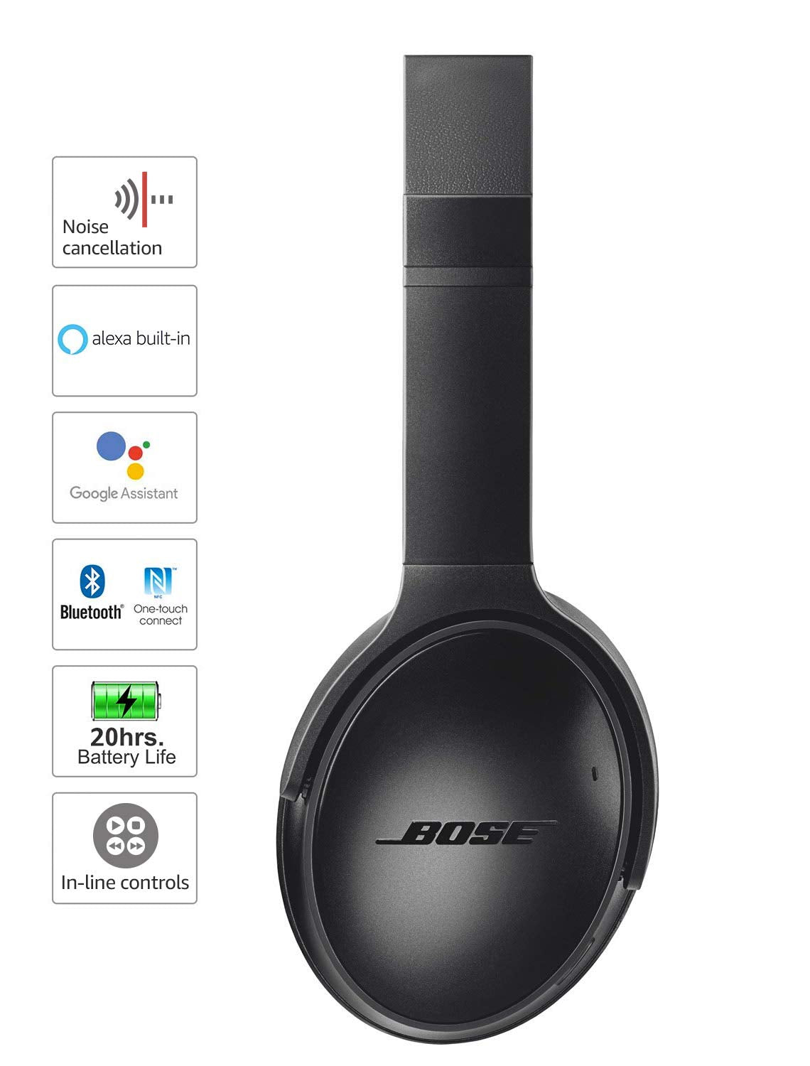 Bose QuietComfort 35 II Wireless Bluetooth Headphones - Jungle